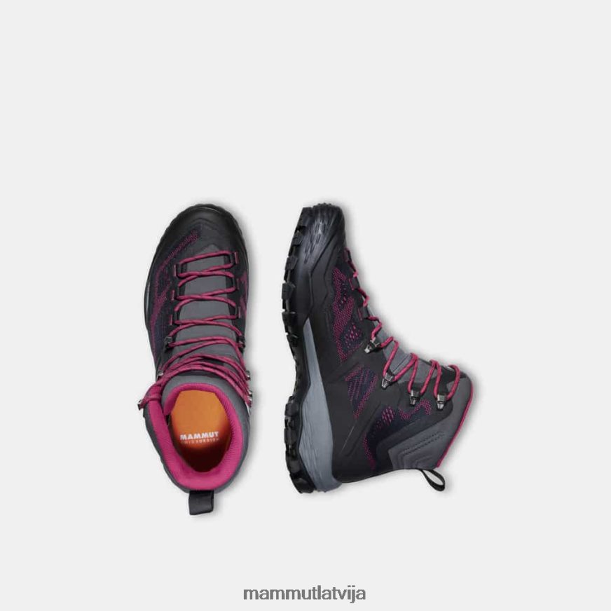 apavi Mammut ducan high gtx fantoma-tumši rozā sievietes 2TN48T1248