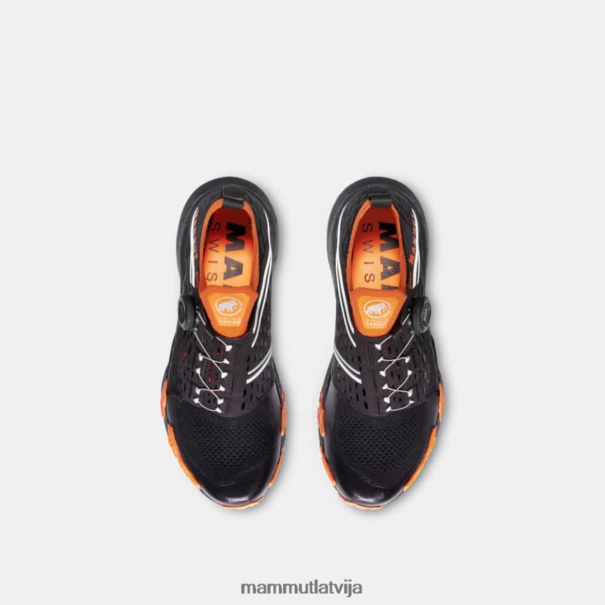 apavi Mammut aenergy tr boa mid gtx melns-tumšs mandarīns sievietes 2TN48T1266