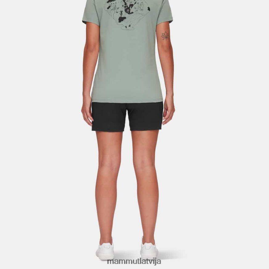 apģērbs Mammut Masone gaiši šorti melns sievietes 2TN48T102