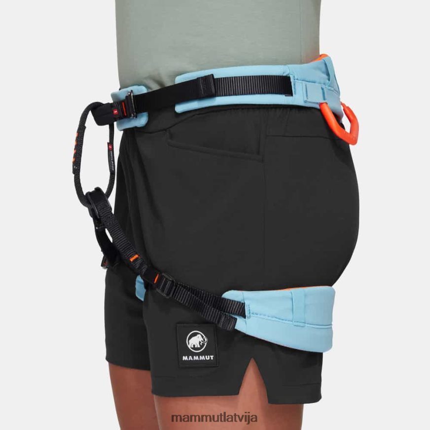 apģērbs Mammut Masone gaiši šorti melns sievietes 2TN48T102