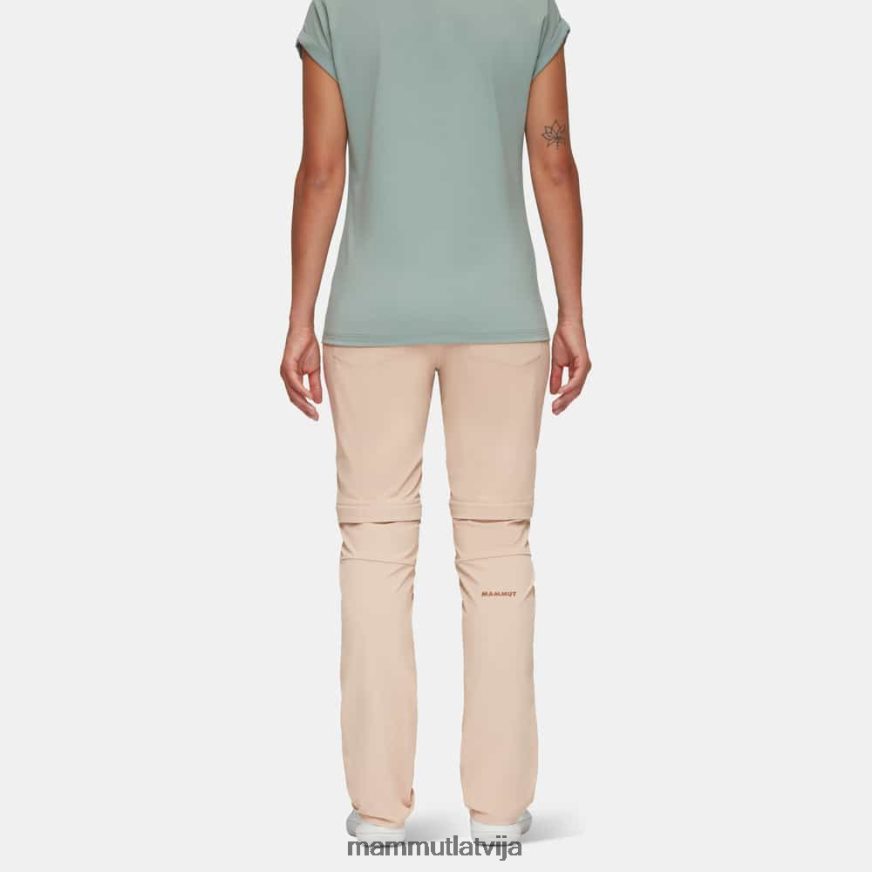 apģērbs Mammut brīvas bikses ar rāvējslēdzēju savanna sievietes 2TN48T1118