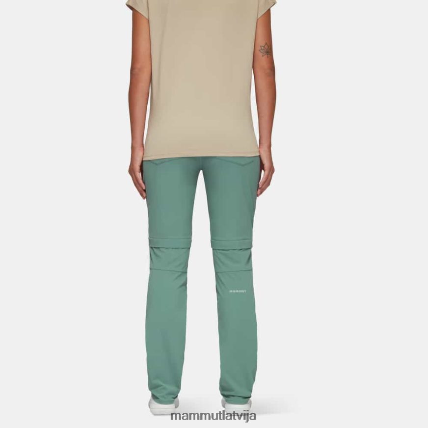 apģērbs Mammut brīvas bikses ar rāvējslēdzēju tumšs skuķis sievietes 2TN48T1119