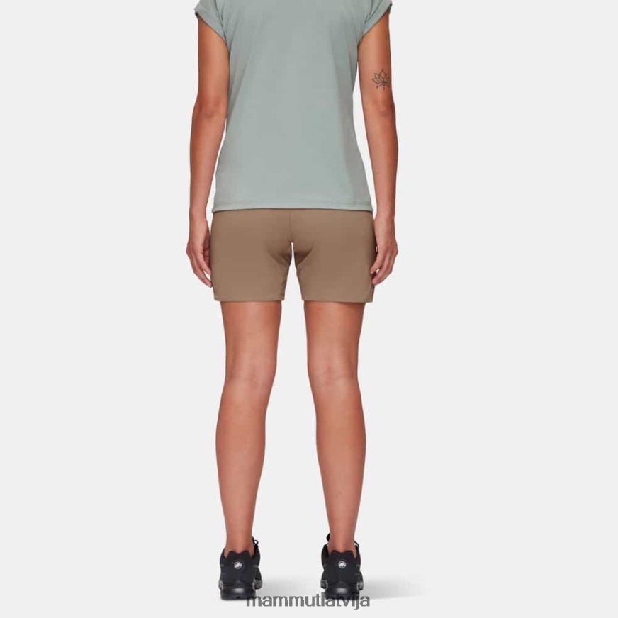 apģērbs Mammut pārgājienu šorti tumšas smiltis sievietes 2TN48T1080