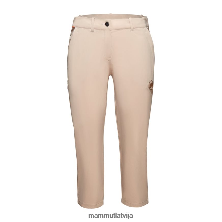 apģērbs Mammut runbold capri bikses savanna sievietes 2TN48T822