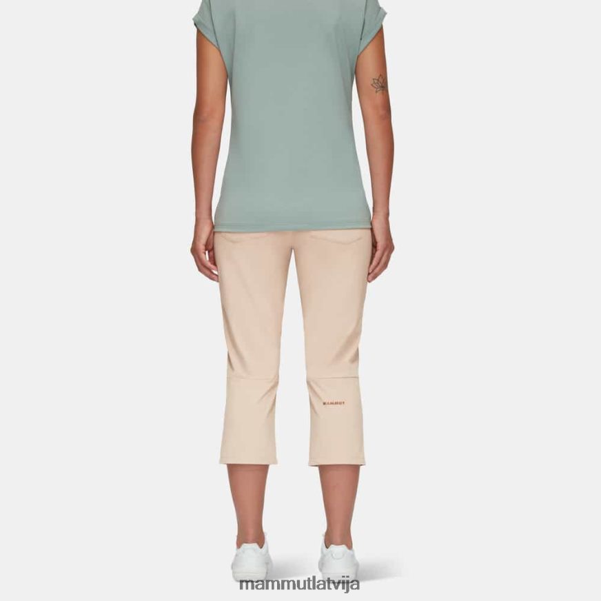 apģērbs Mammut runbold capri bikses savanna sievietes 2TN48T822