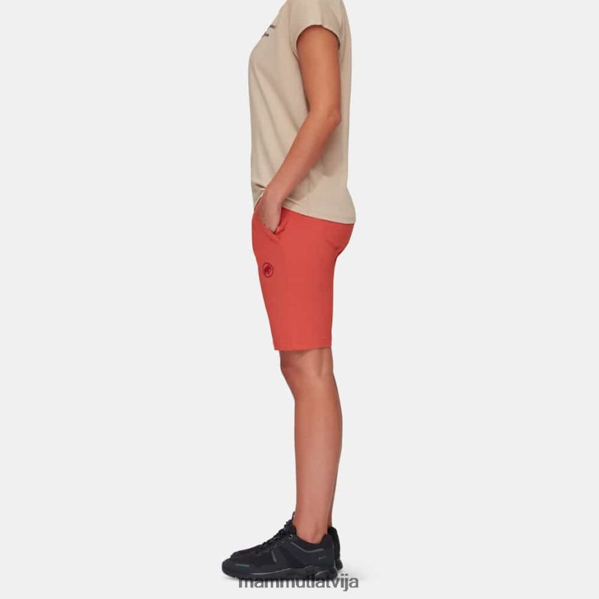 apģērbs Mammut īsi šorti terakota sievietes 2TN48T823