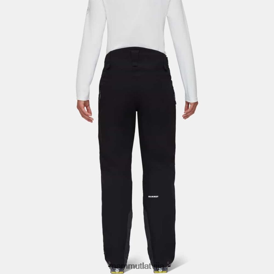 apģērbs Mammut stoney hs termobikses melns balts sievietes 2TN48T233