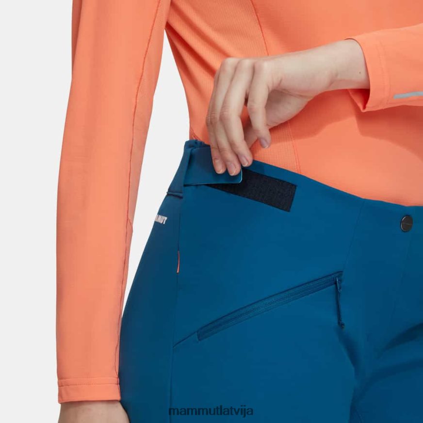 apģērbs Mammut taiss tik šorti dziļi ledus-vēsi zils sievietes 2TN48T925