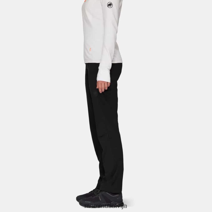 apģērbs Mammut vieglas bikses melns sievietes 2TN48T134