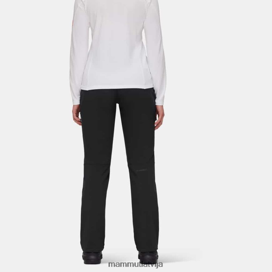apģērbs Mammut ziemas pārgājieni tik bikses melns sievietes 2TN48T240