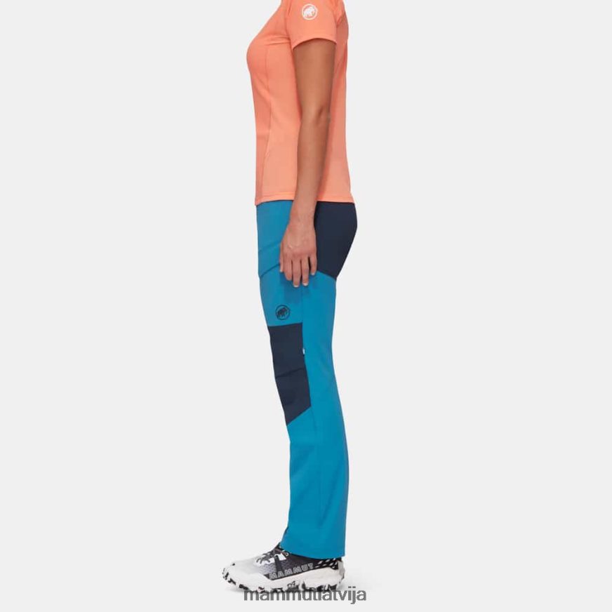 apģērbs Mammut zinal hibrīda bikses dziļa ledus jūras sievietes 2TN48T830