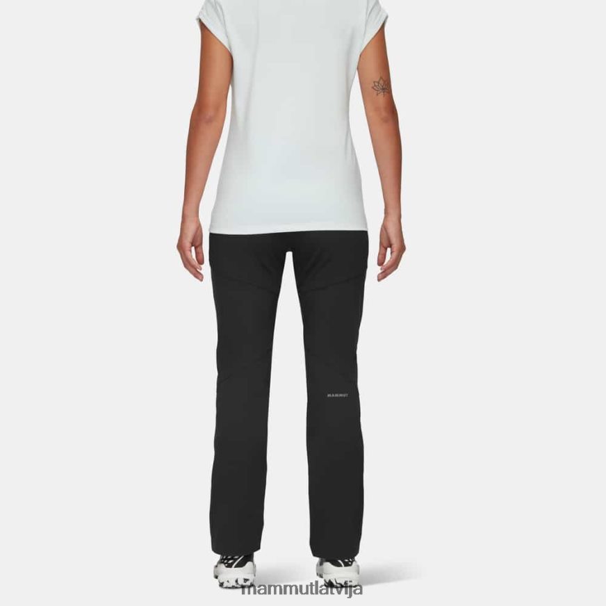apģērbs Mammut zinal hibrīda bikses melns sievietes 2TN48T122