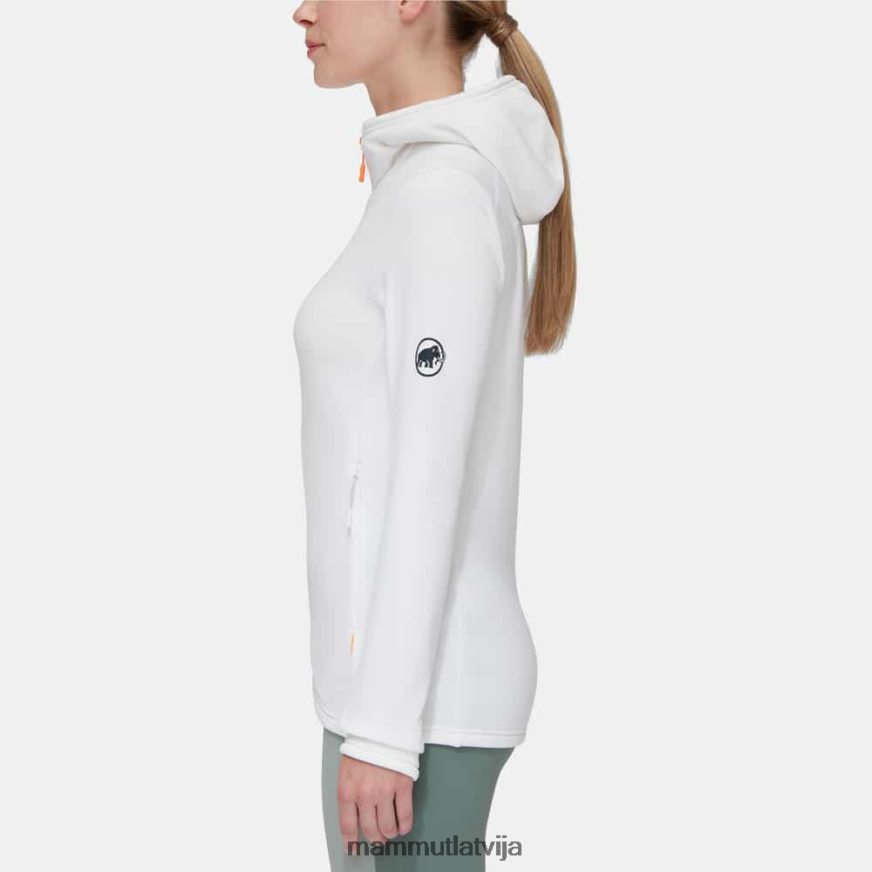 apģērbs Mammut aconcagua light ml jaka ar kapuci balts sievietes 2TN48T159