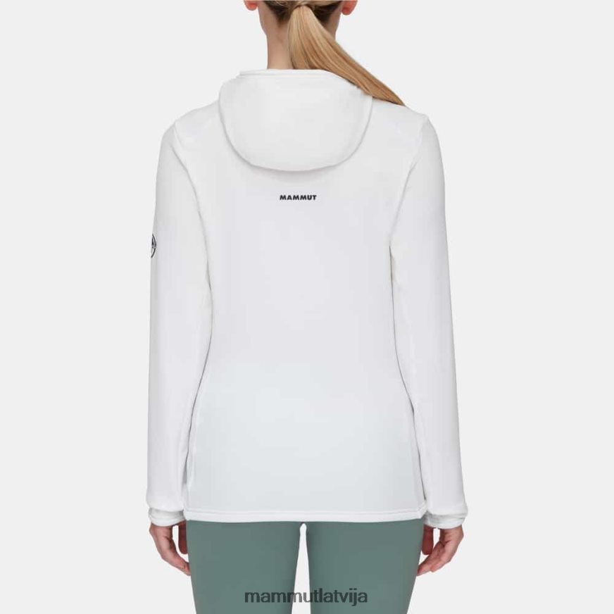 apģērbs Mammut aconcagua light ml jaka ar kapuci balts sievietes 2TN48T159
