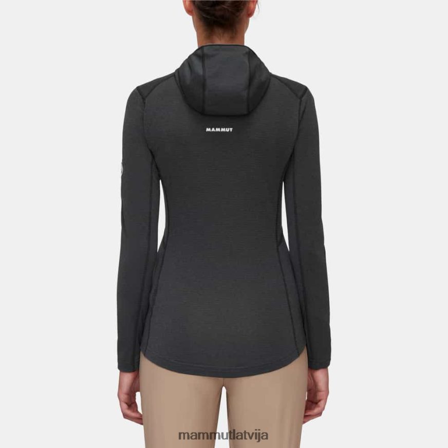 apģērbs Mammut aenergy light ml jaka ar kapuci melns-fantoms sievietes 2TN48T929
