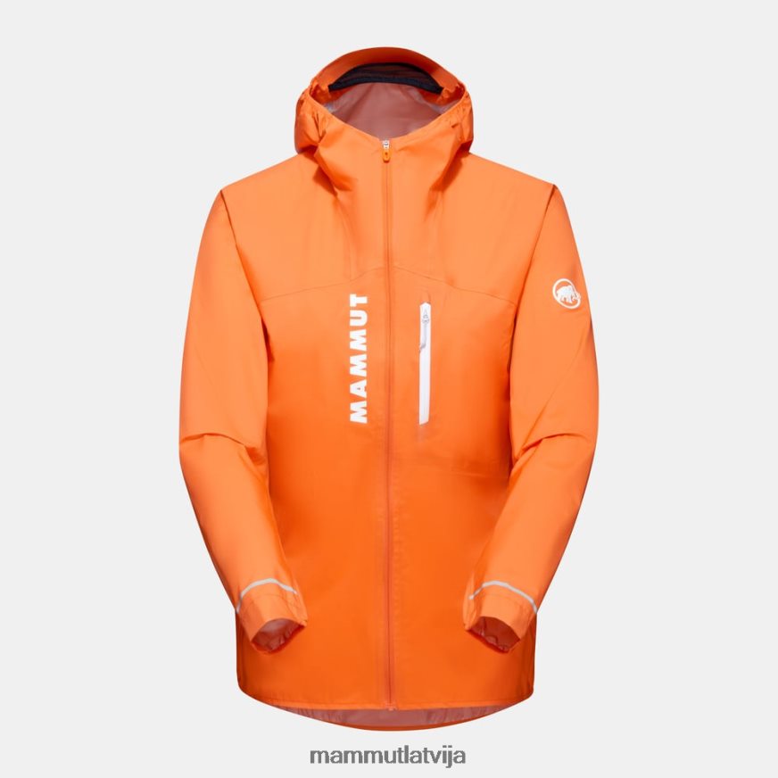 apģērbs Mammut aenergy tr hs jaka ar kapuci tumšais mandarīns sievietes 2TN48T687