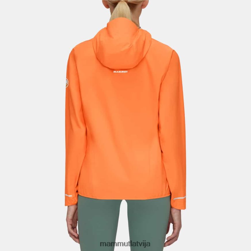 apģērbs Mammut aenergy tr hs jaka ar kapuci tumšais mandarīns sievietes 2TN48T687