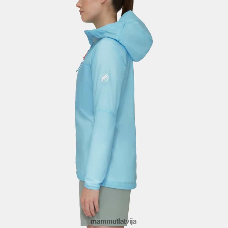 apģērbs Mammut aenergy wb jaka ar kapuci forši zils sievietes 2TN48T642