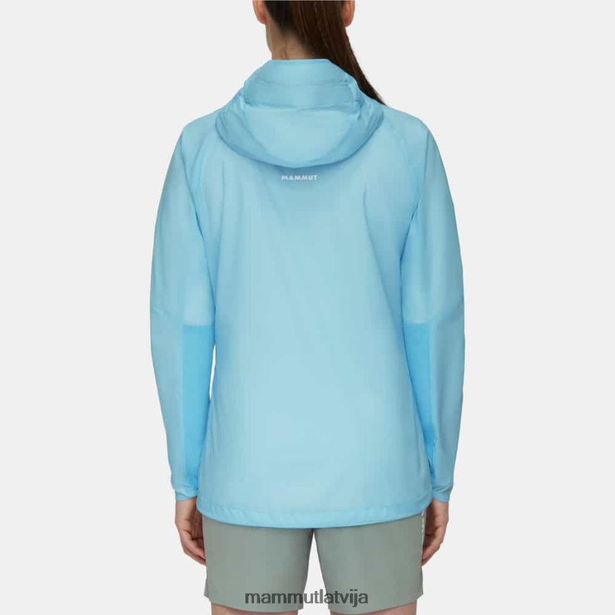 apģērbs Mammut aenergy wb jaka ar kapuci forši zils sievietes 2TN48T642