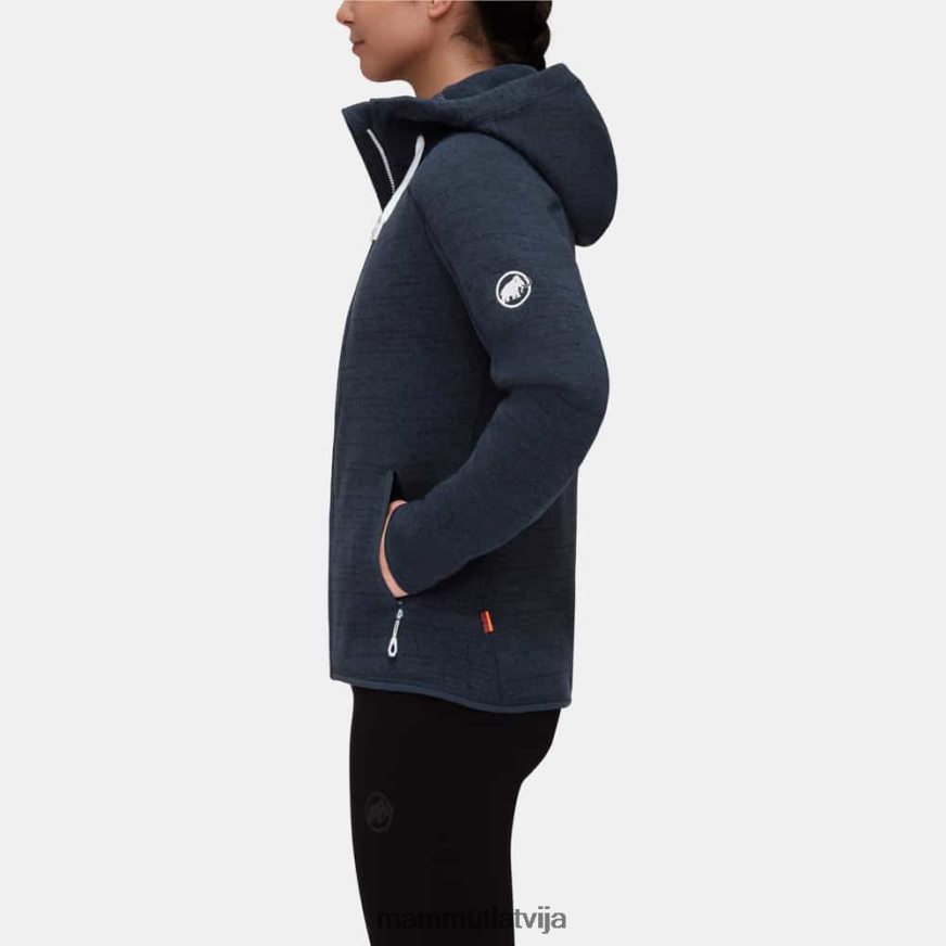 apģērbs Mammut arctic ml jaka ar kapuci jūras melanža sievietes 2TN48T271