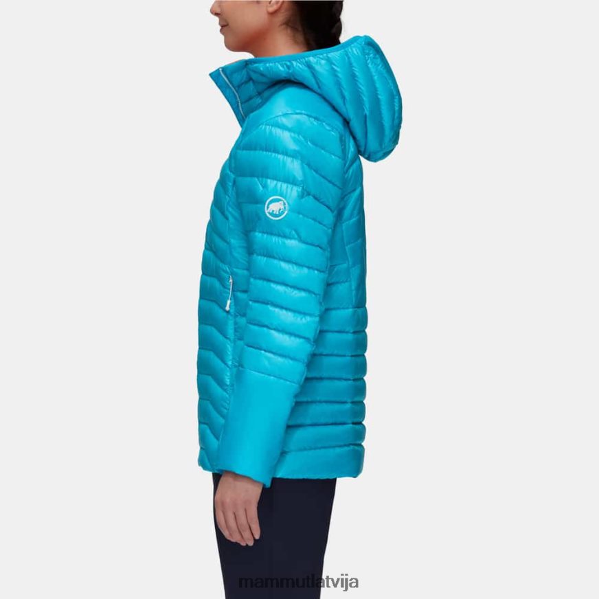 apģērbs Mammut eigerjoch modernā jaka ar kapuci debesis sievietes 2TN48T717