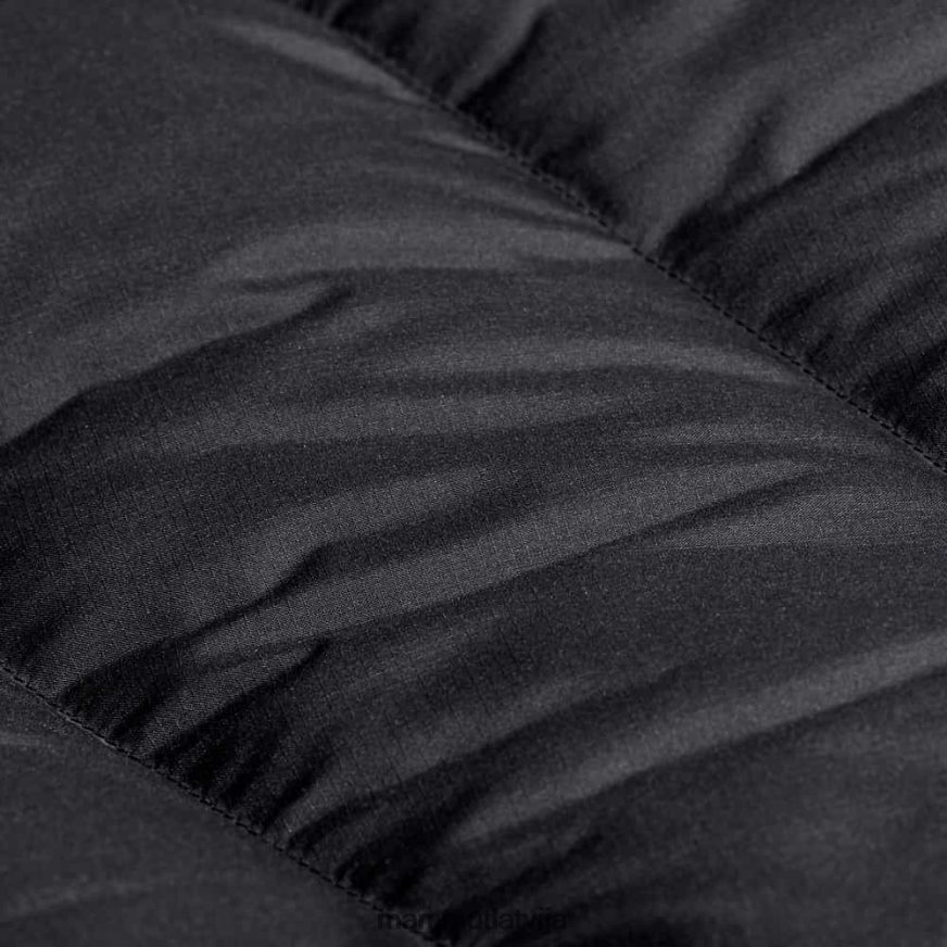 apģērbs Mammut fedozs parkā ar kapuci melns sievietes 2TN48T71