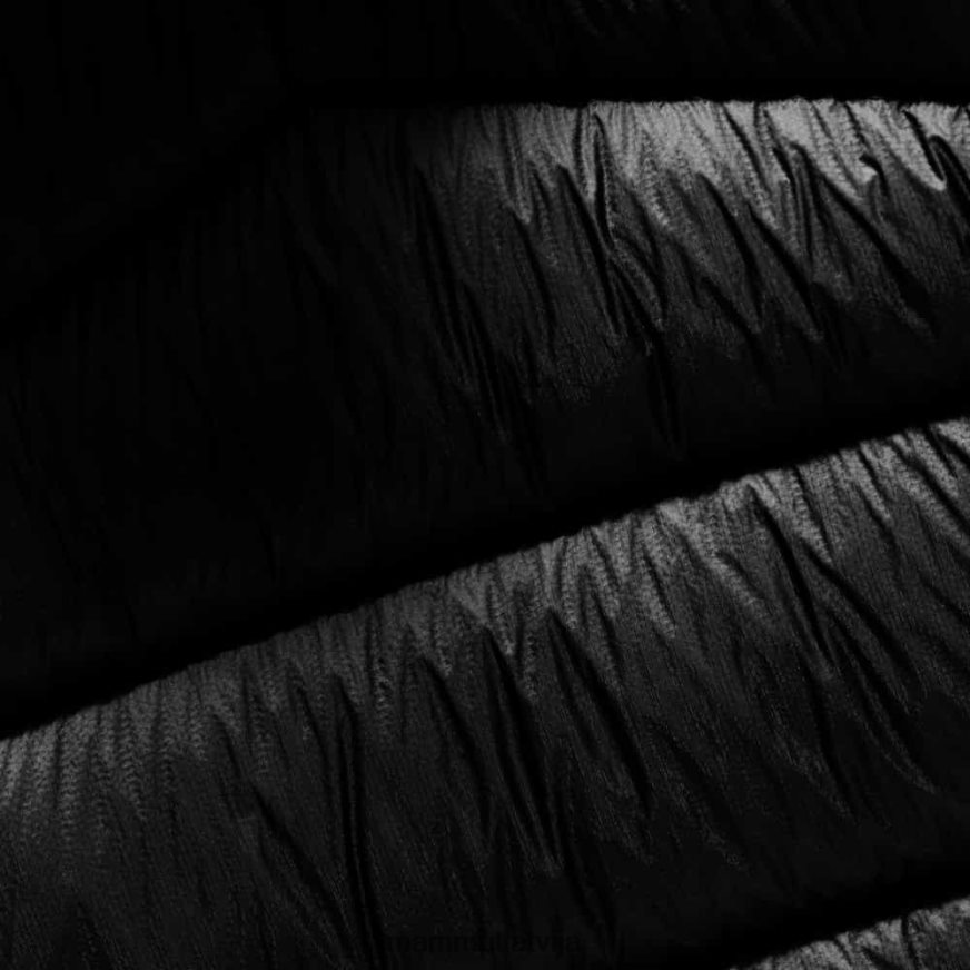 apģērbs Mammut merons jakā ar kapuci melns sievietes 2TN48T721