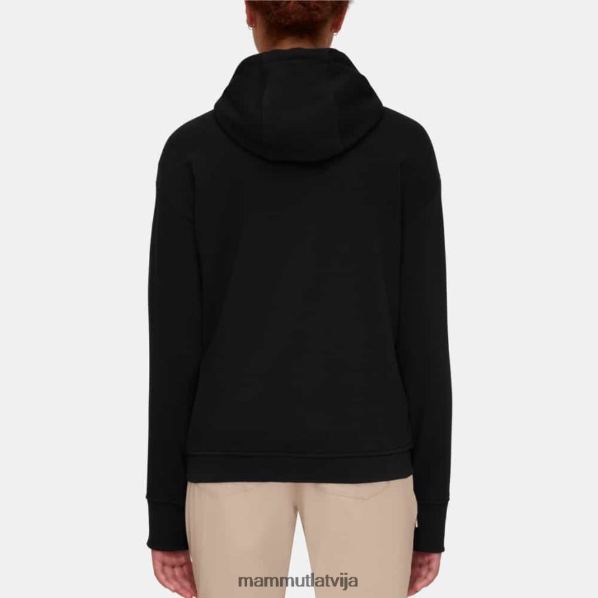 apģērbs Mammut ml jaka ar kapuci melns sievietes 2TN48T182