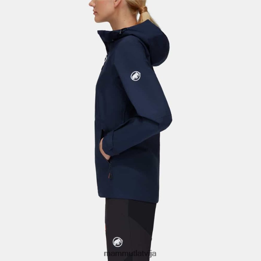 apģērbs Mammut nodot tour hs jaka ar kapuci jūras sievietes 2TN48T745