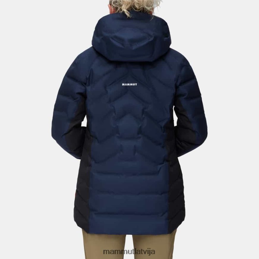 apģērbs Mammut photics ski hs termo jaka ar kapuci melnjūras sievietes 2TN48T677