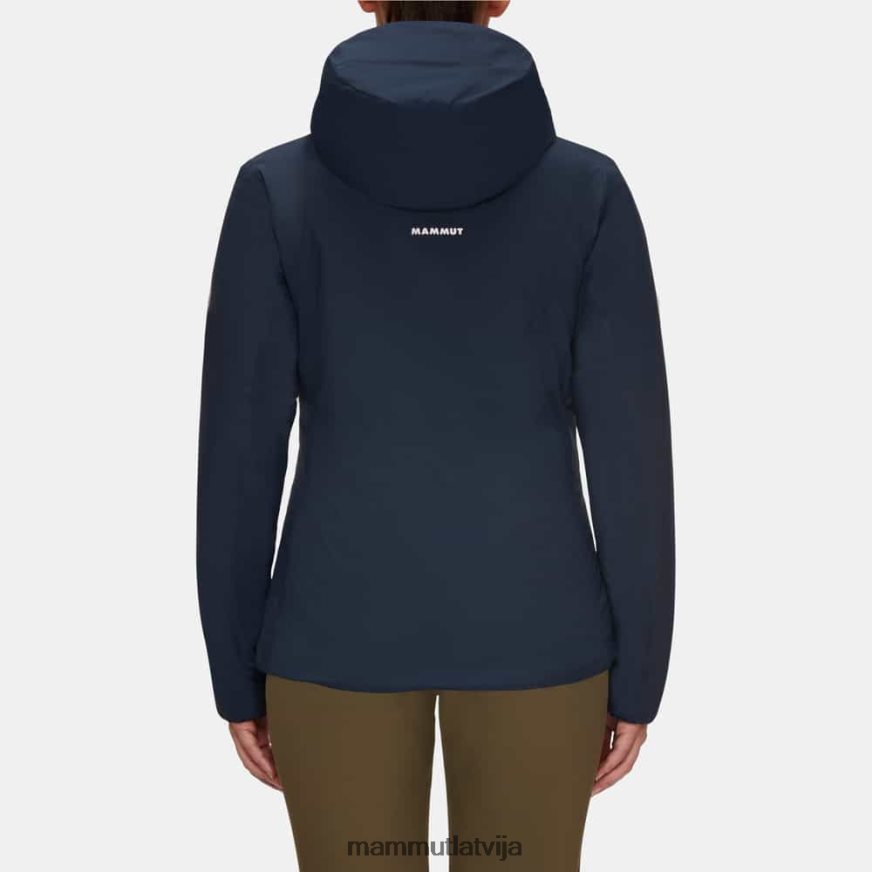 apģērbs Mammut rime elastīgā jakā ar kapuci jūras-melns sievietes 2TN48T753