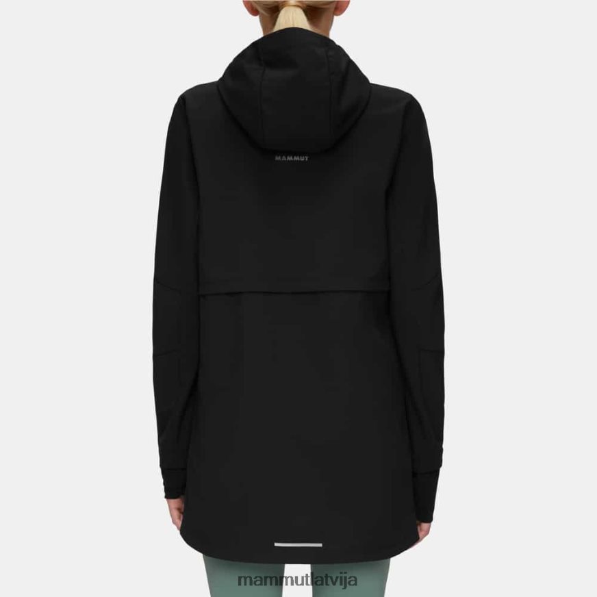apģērbs Mammut seon tik jaka ar kapuci melns sievietes 2TN48T86