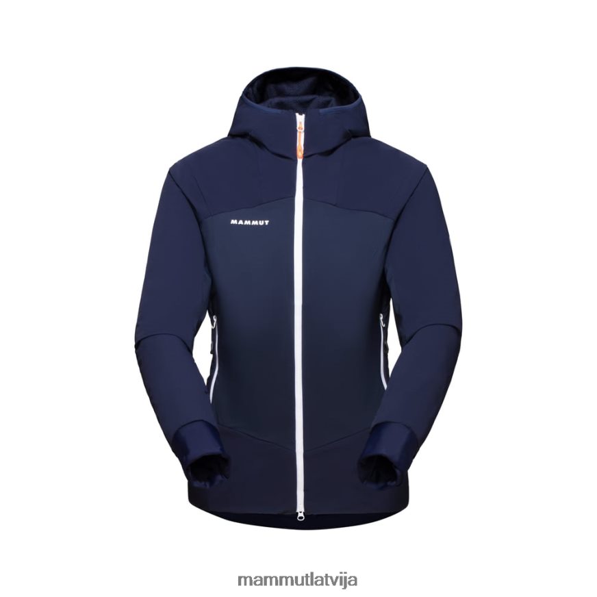 apģērbs Mammut taiss hibrīda jakā ar kapuci jūras sievietes 2TN48T54