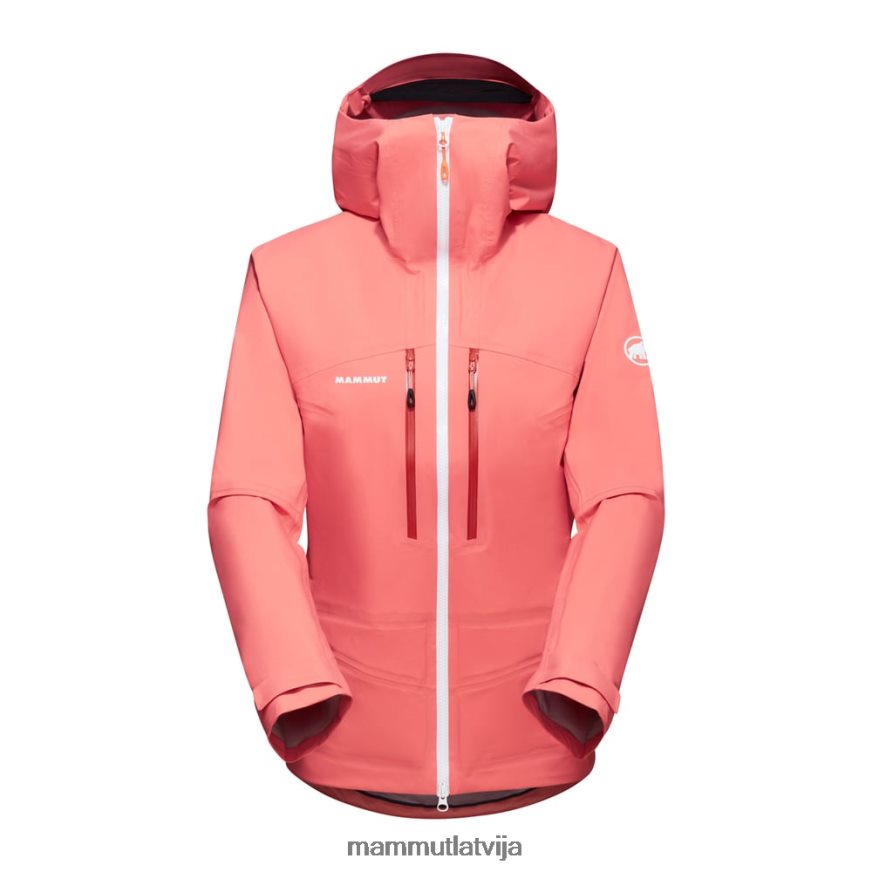 apģērbs Mammut taiss hs jaka ar kapuci lasis sievietes 2TN48T53