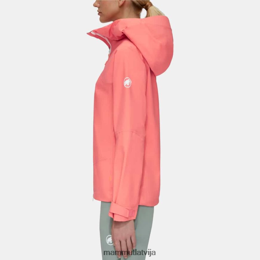 apģērbs Mammut taiss hs jaka ar kapuci lasis sievietes 2TN48T53