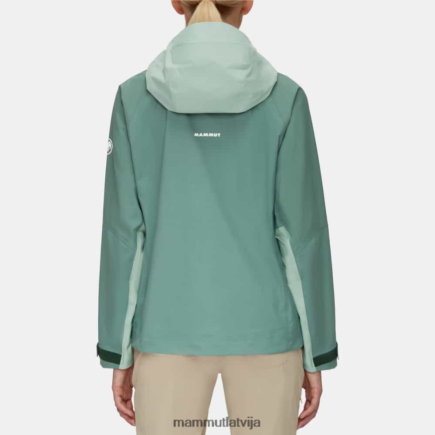 apģērbs Mammut taiss hs jaka ar kapuci tumšs nefrīts sievietes 2TN48T724