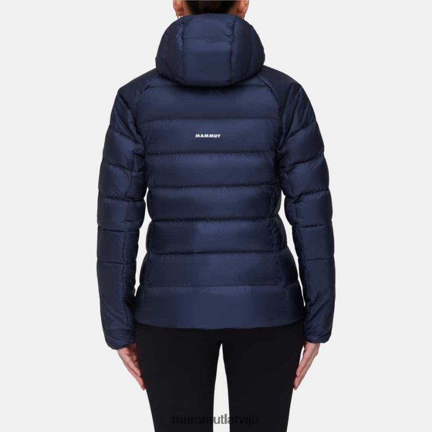 apģērbs Mammut taiss jakā ar kapuci jūras-melns sievietes 2TN48T690