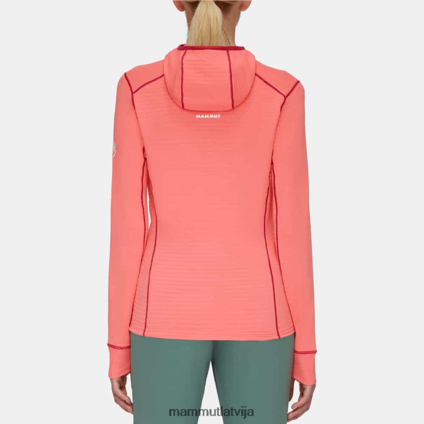 apģērbs Mammut taiss light ml jaka ar kapuci lasis-terakota sievietes 2TN48T195
