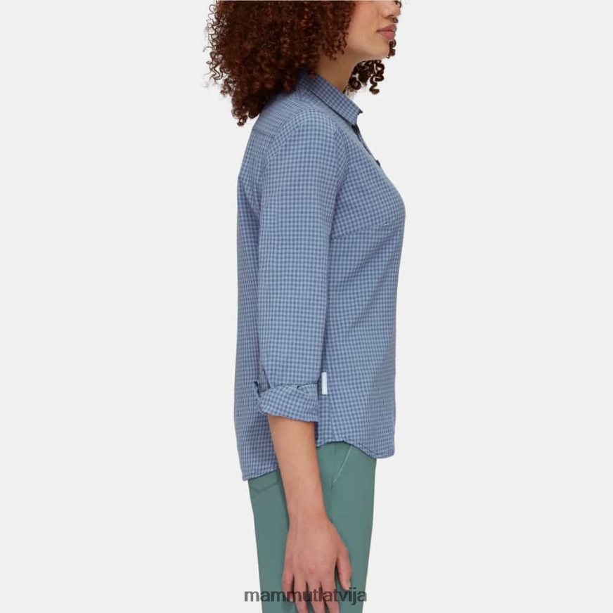 apģērbs Mammut aada krekls ar garām piedurknēm jūras gaismas nakts sievietes 2TN48T793