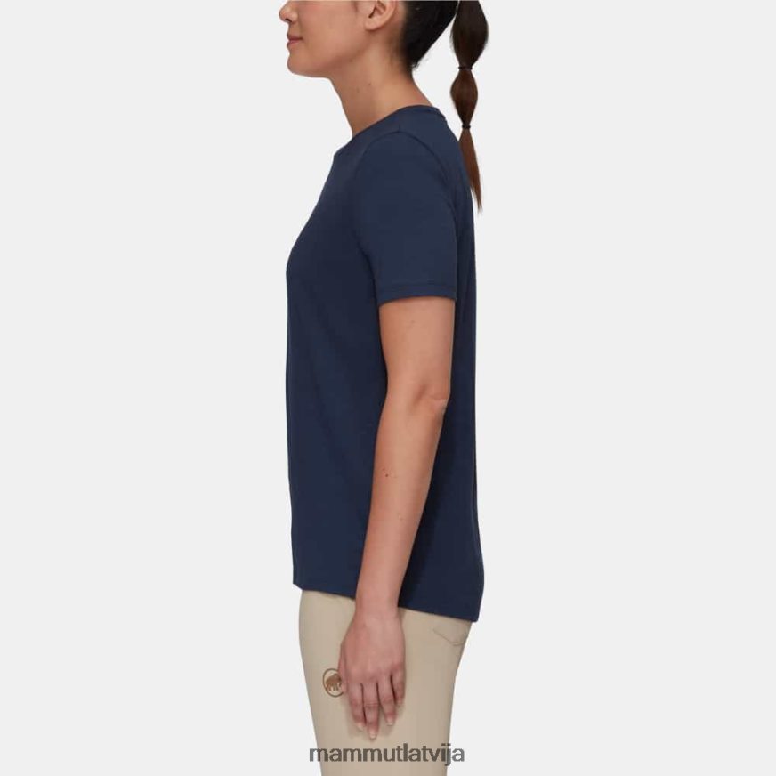 apģērbs Mammut galvenā t-krekla emblēma jūras sievietes 2TN48T899