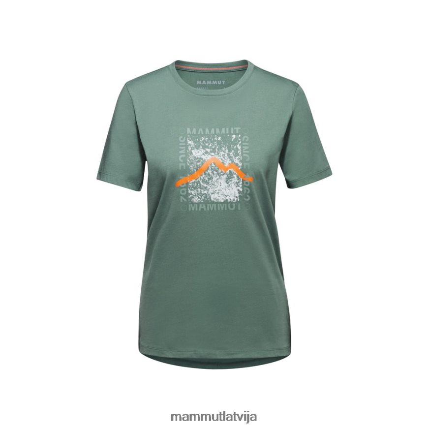 apģērbs Mammut galvenā t-kreklu kaste tumšs skuķis sievietes 2TN48T1094