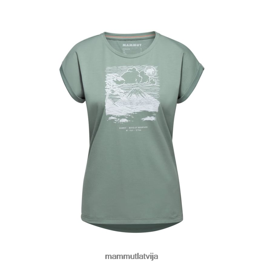 apģērbs Mammut kalnu t-krekls fujiyama skuķis sievietes 2TN48T1109