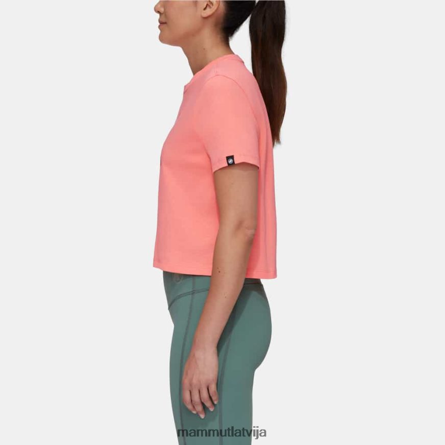 apģērbs Mammut massone t-krekls apgriezts uzraksts lasis sievietes 2TN48T1092