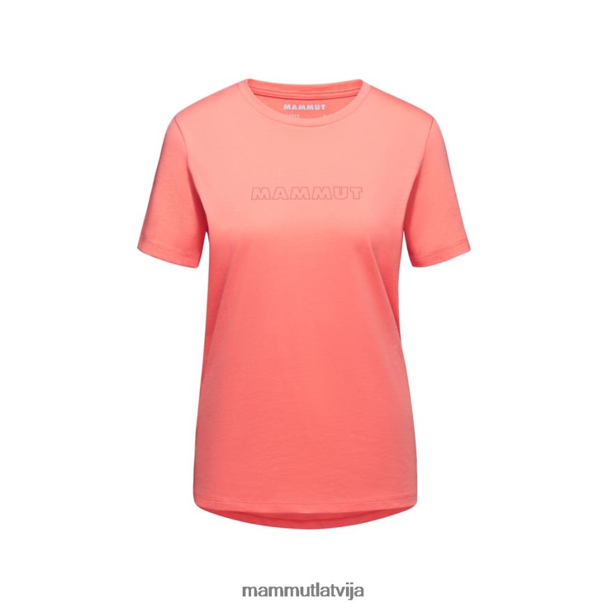 apģērbs Mammut t-krekla galvenais logotips lasis sievietes 2TN48T1040