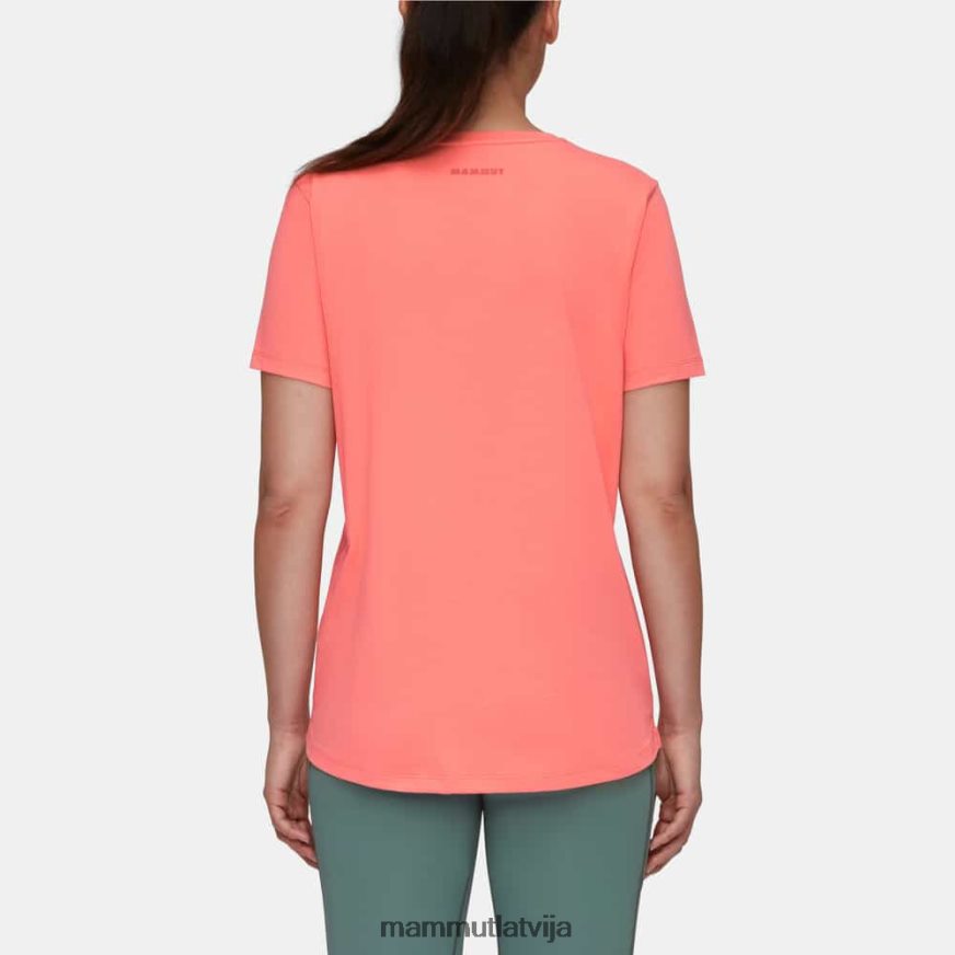 apģērbs Mammut t-krekla galvenais logotips lasis sievietes 2TN48T1040
