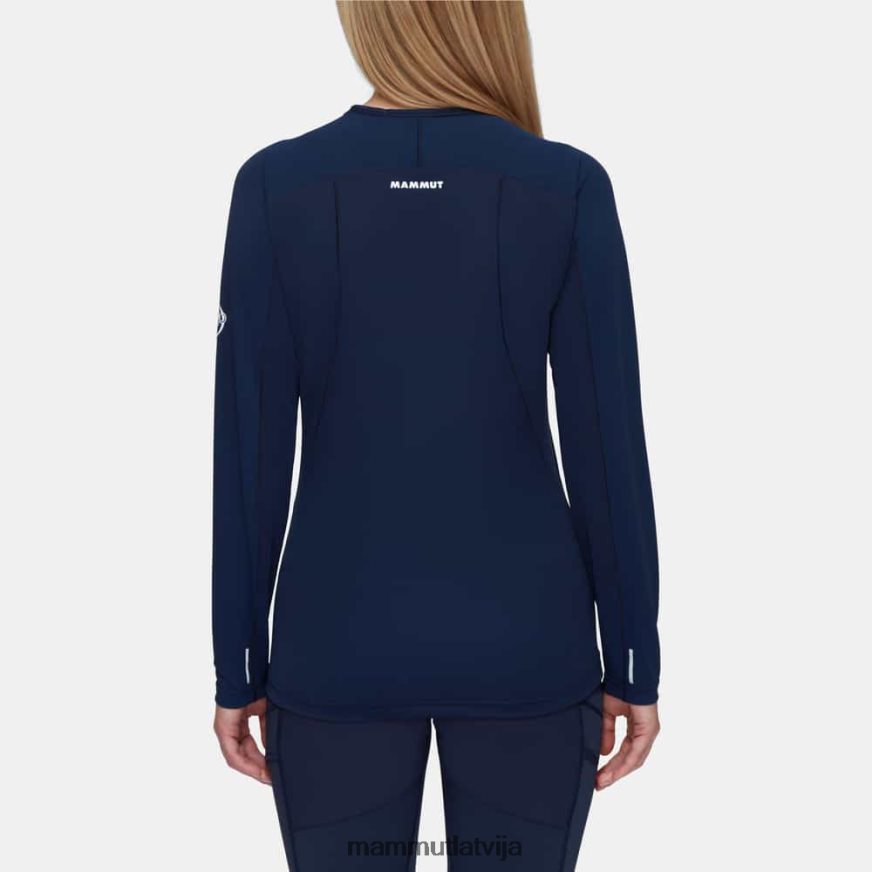 apģērbs Mammut aenergy fl garām piedurknēm jūras sievietes 2TN48T855