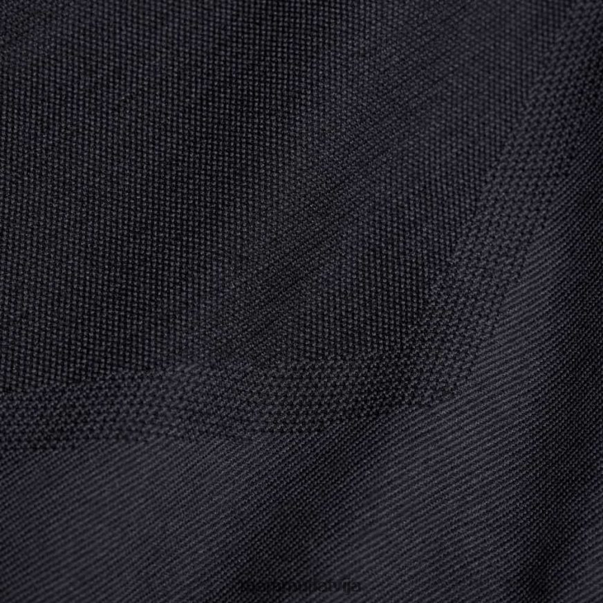 apģērbs Mammut pusgarās piedurknes ar rāvējslēdzēju melns sievietes 2TN48T1049