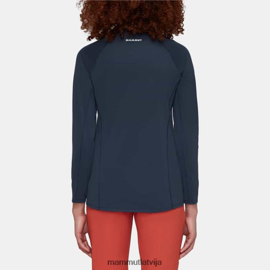 apģērbs Mammut selun fl longsleeve logo jūras sievietes 2TN48T868