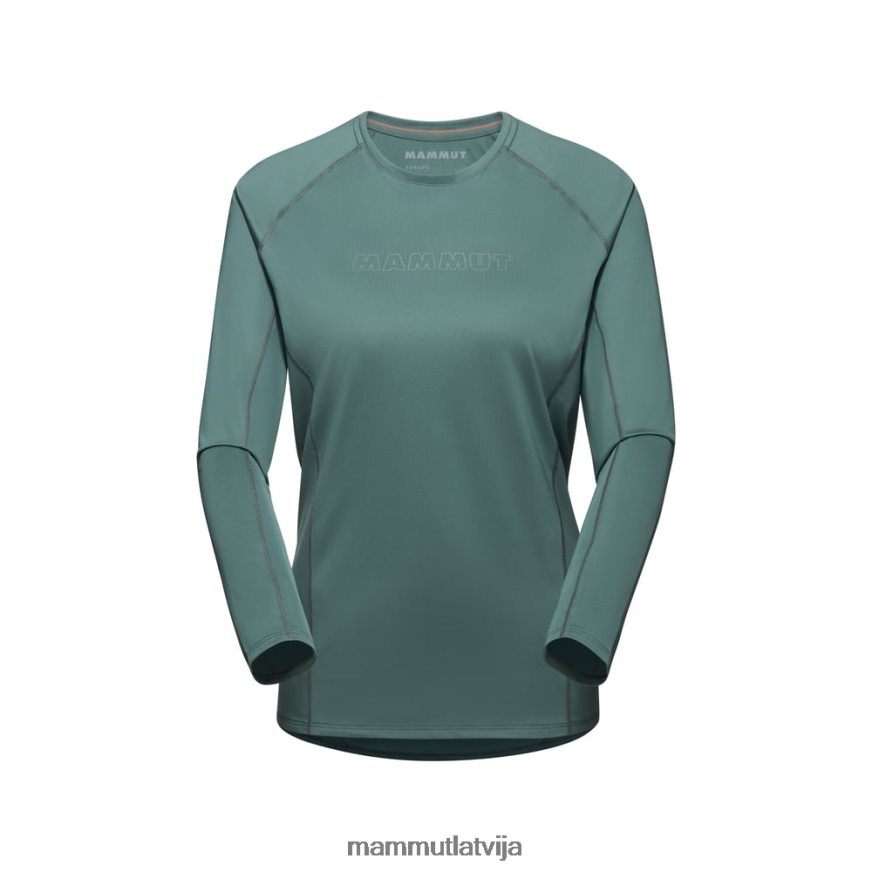 apģērbs Mammut selun fl longsleeve logo tumšs skuķis sievietes 2TN48T869
