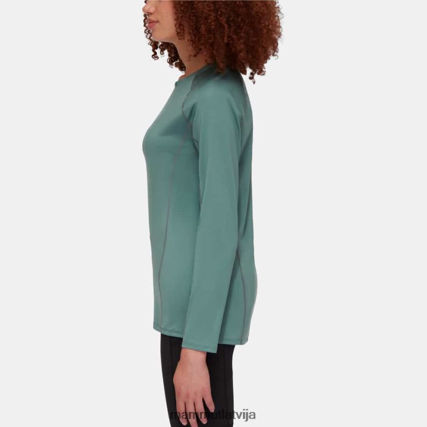apģērbs Mammut selun fl longsleeve logo tumšs skuķis sievietes 2TN48T869